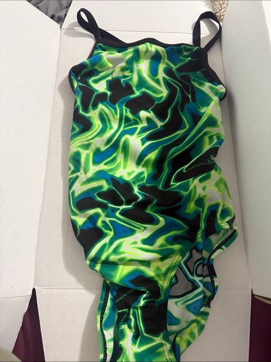 Speedo Other - Speedo Women's Neon Green & Black One Piece Swimsuit